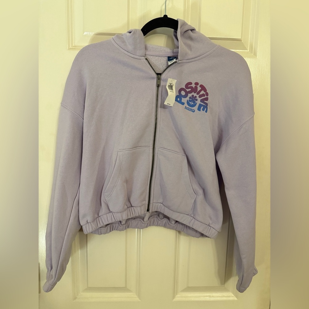 NWT Old Navy size XL cropped hoodie